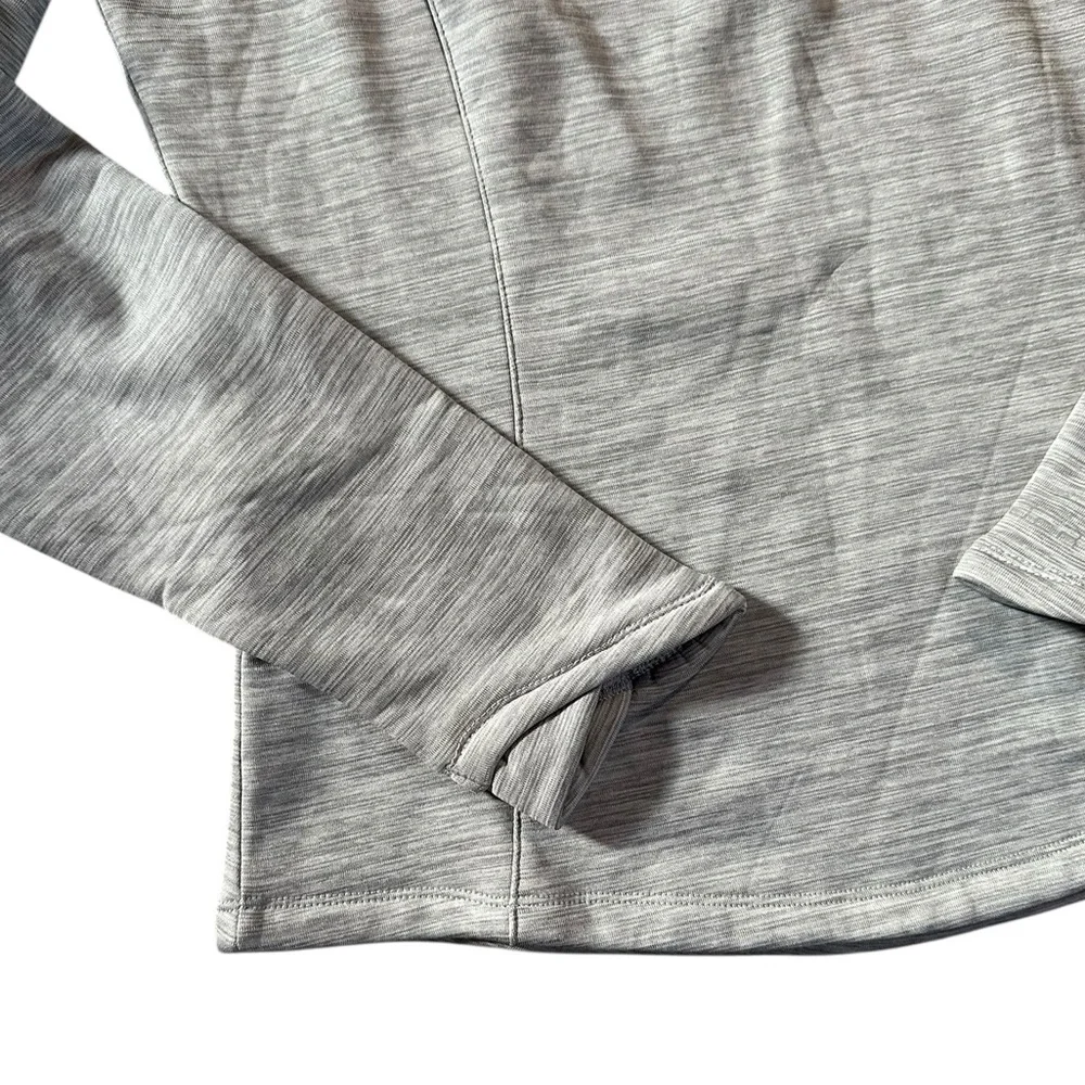SPYDER heathered gray 1/4 zip pullover sweatshirt size Large - NWT! - Picture 2 of 6